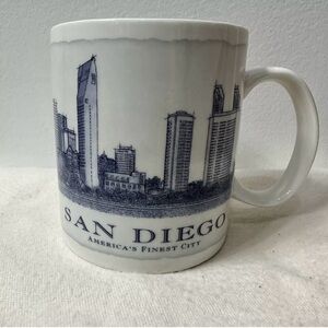 Starbucks San Diego Americas Finest City Coffee Tea Mug 18oz Architecture Series